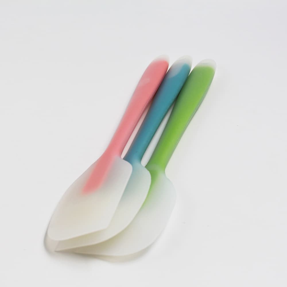 Heat resistant spatula knife shape silicone spatula